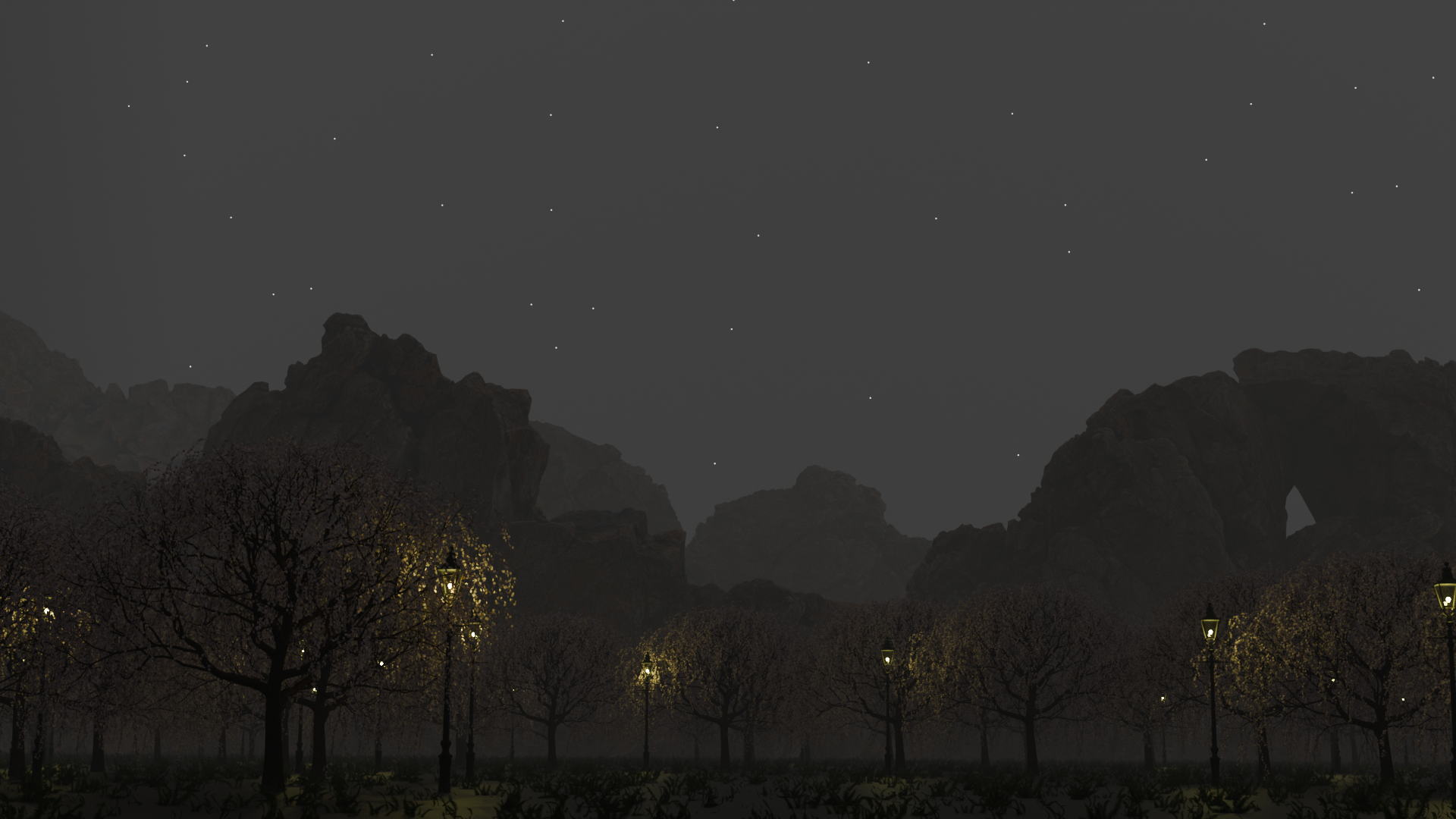 Forest render preview