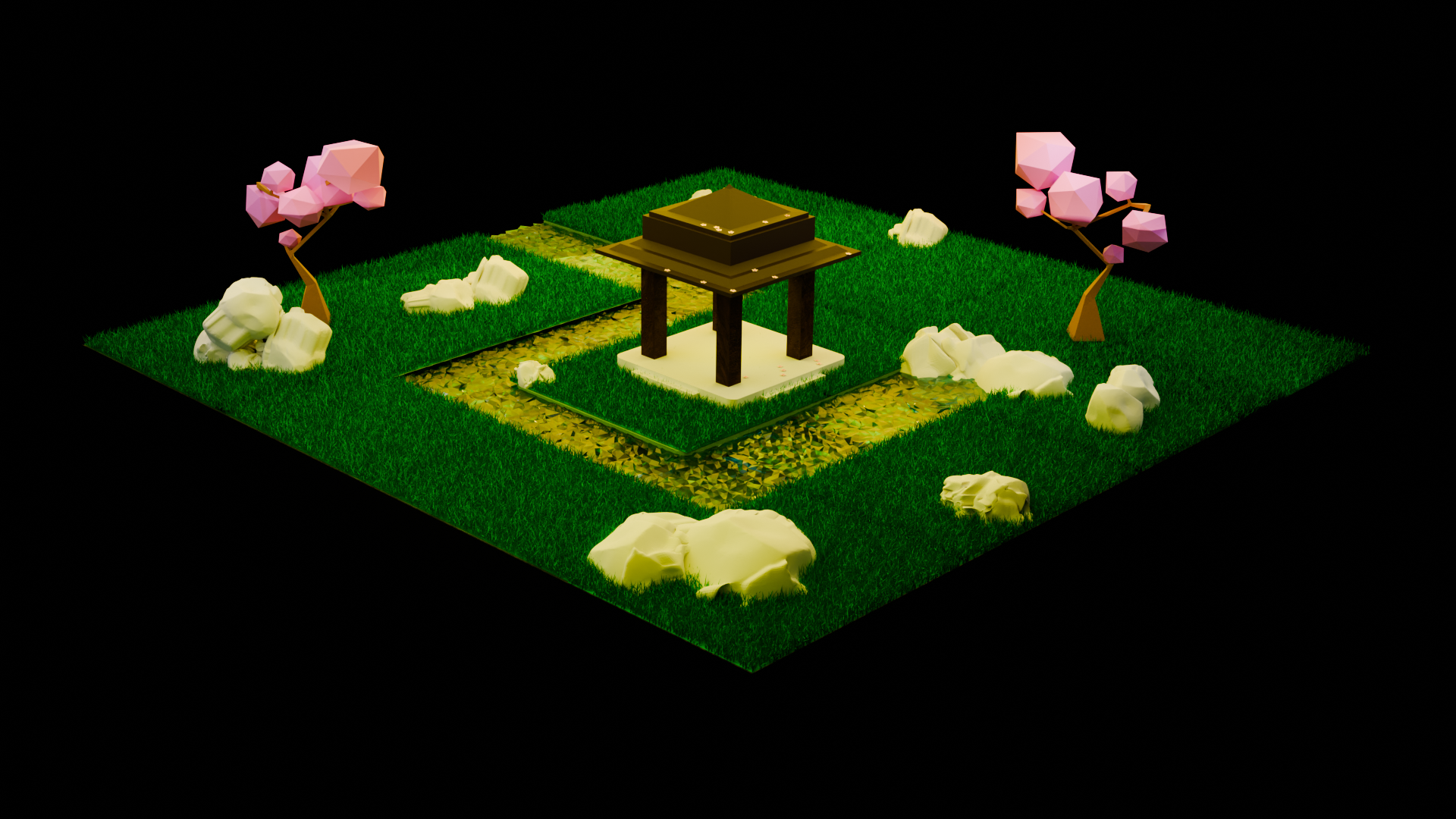 Garden render preview