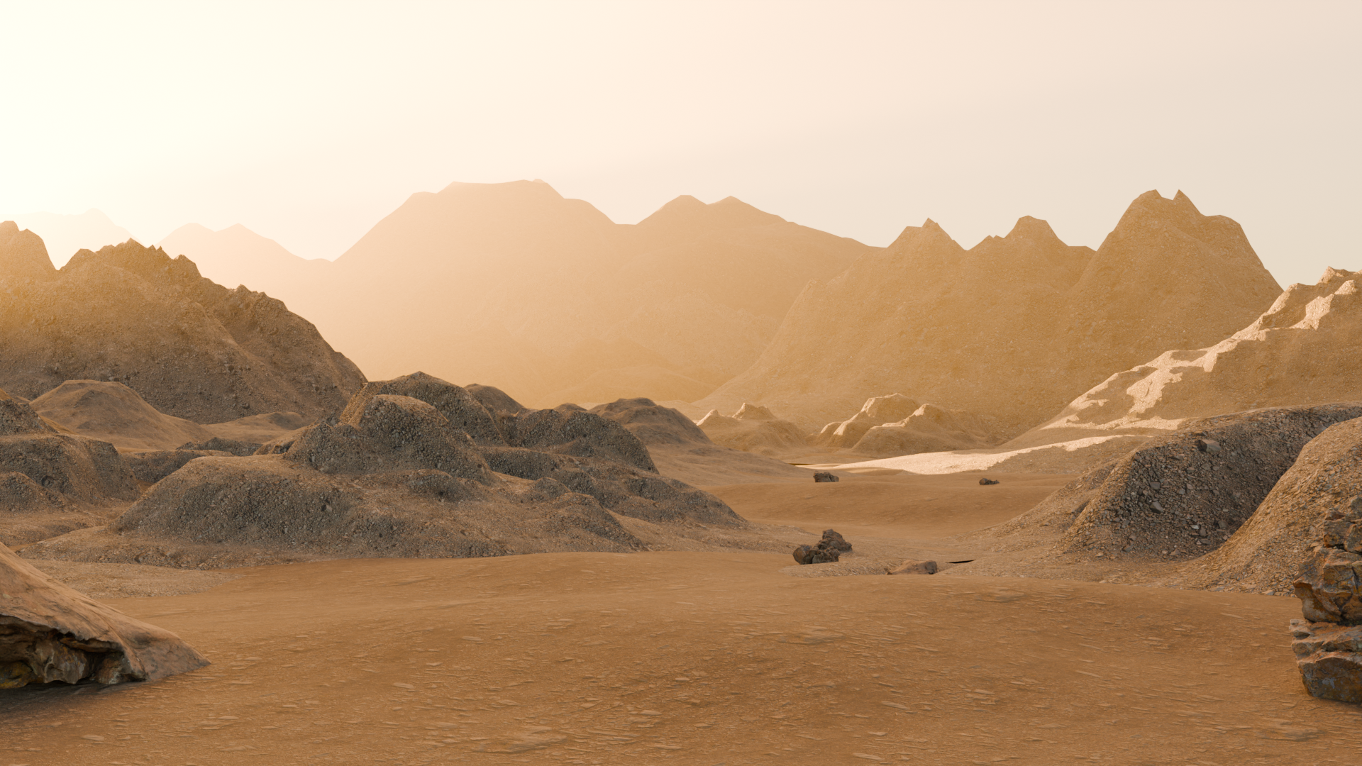 Mountain render preview