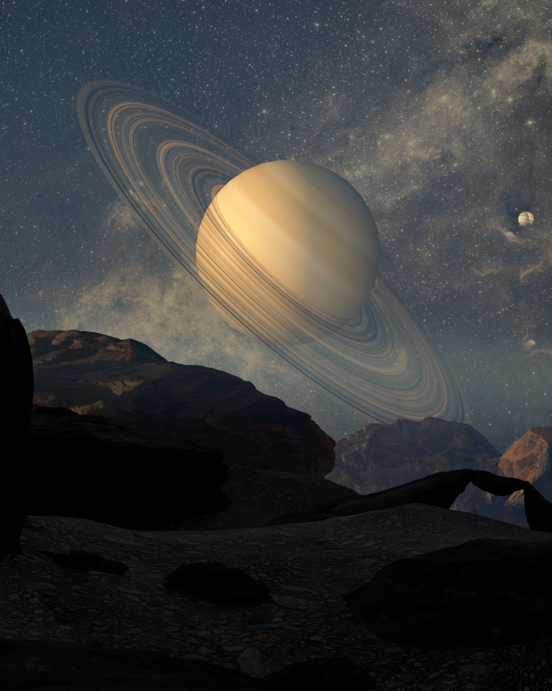 Saturn render preview